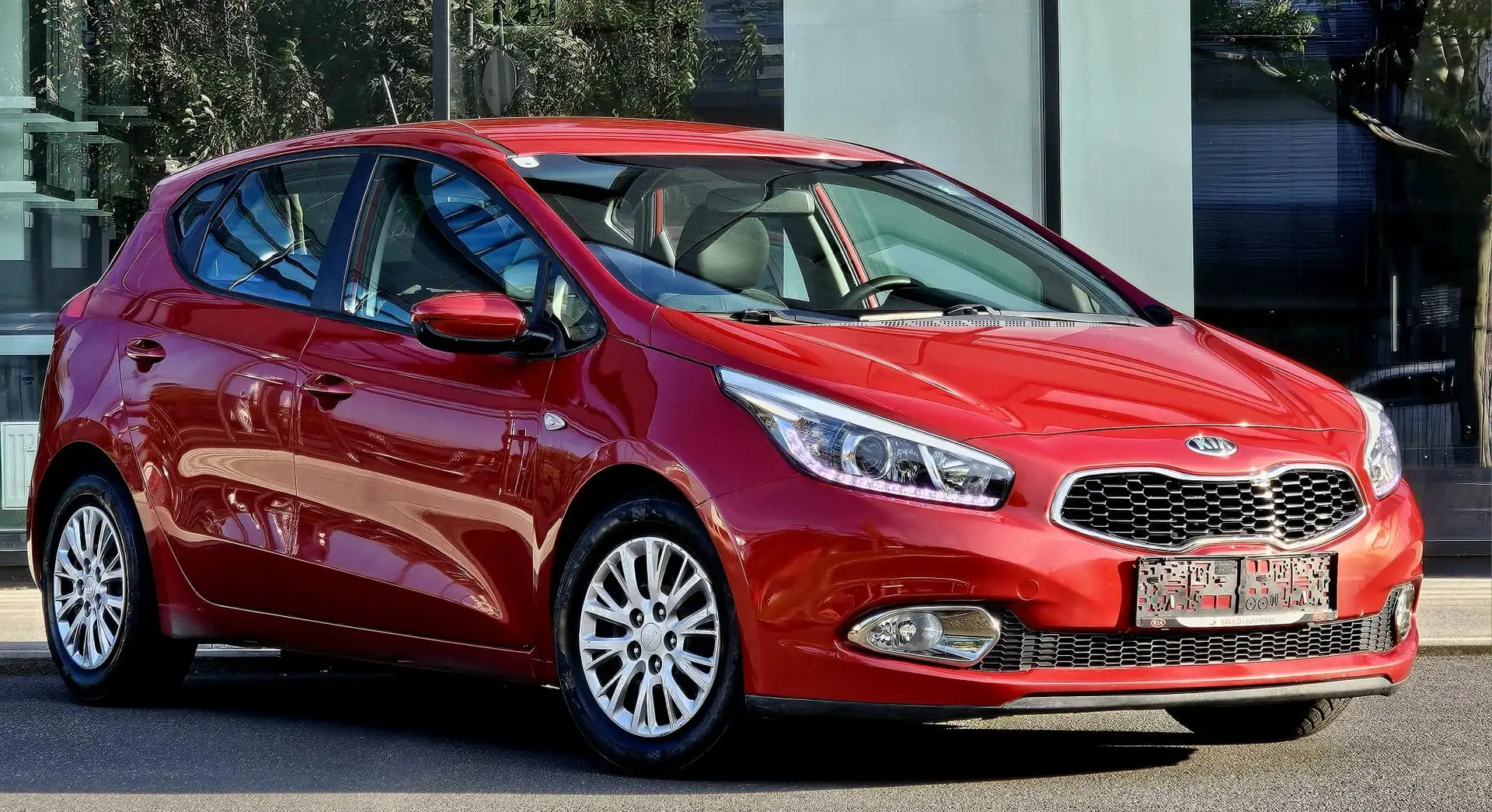 Kia Ceed / cee'd 1,4 CRDi Cool""NEUES PICKERL""TOP AUSSTATTUNG"" Rot - 1