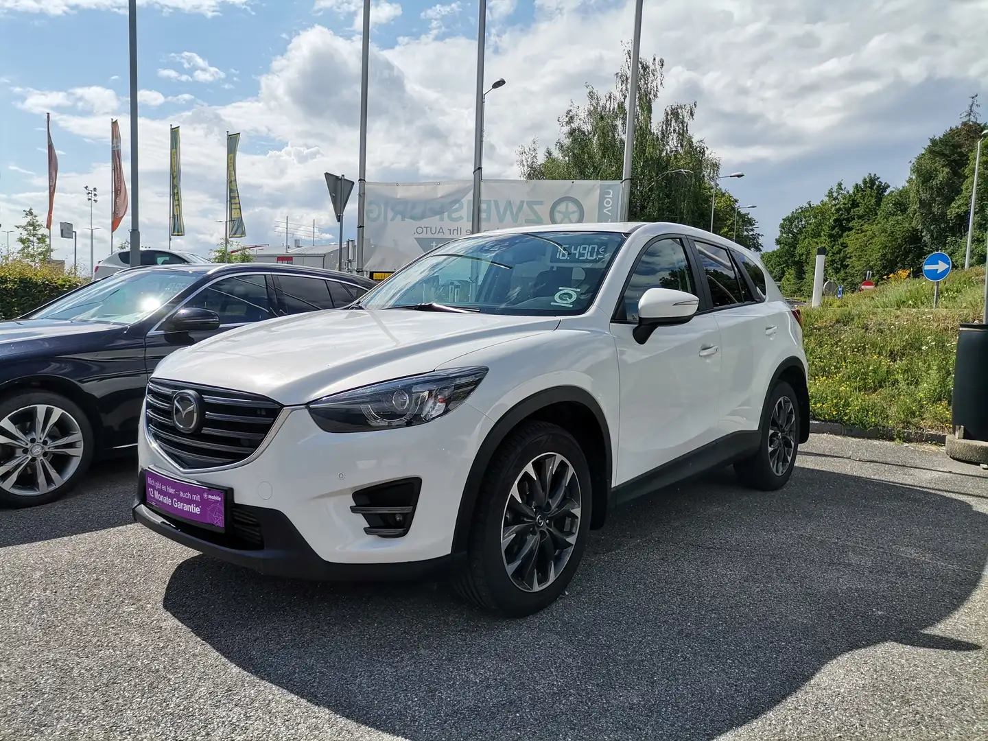 Mazda CX-5 CD175 AWD Revolution Top SD Aut. Weiß - 1