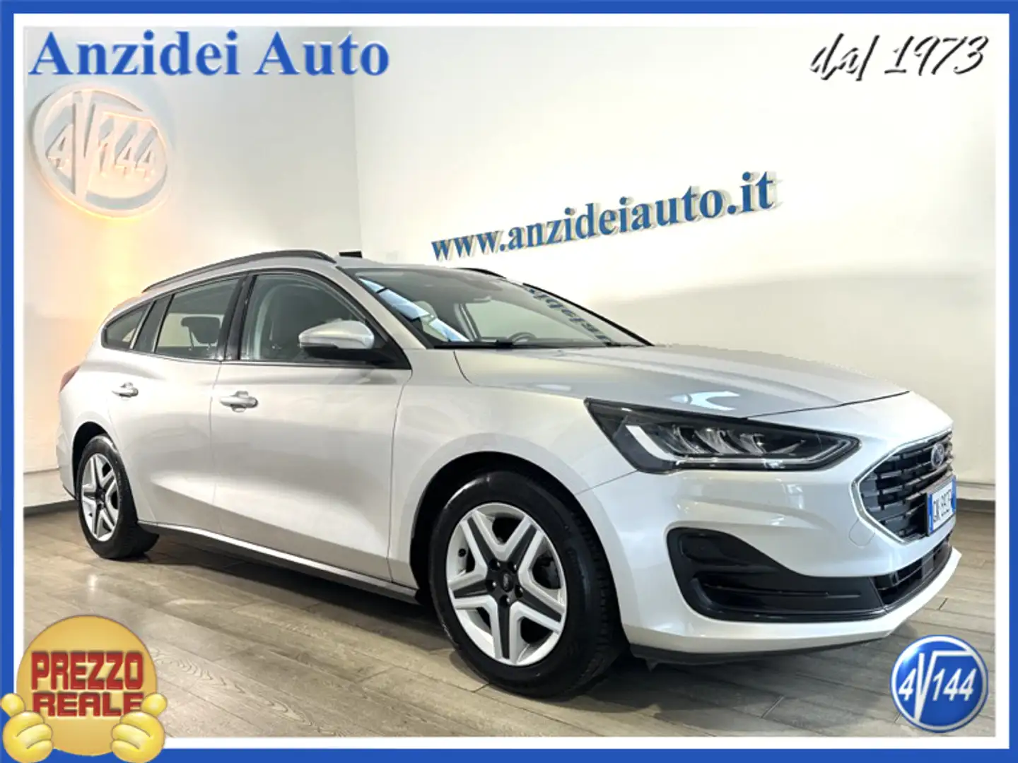 Ford Focus 1.5 EcoBlue 120 CV automatico SW Business Gris - 1