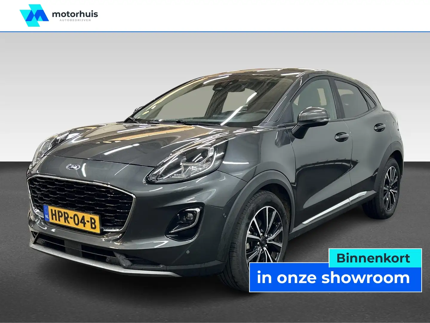 Ford Puma 1.0 ECOBOOST HYBRID 125PK AUTOMAAT TITANIUM NAVI T Grijs - 1