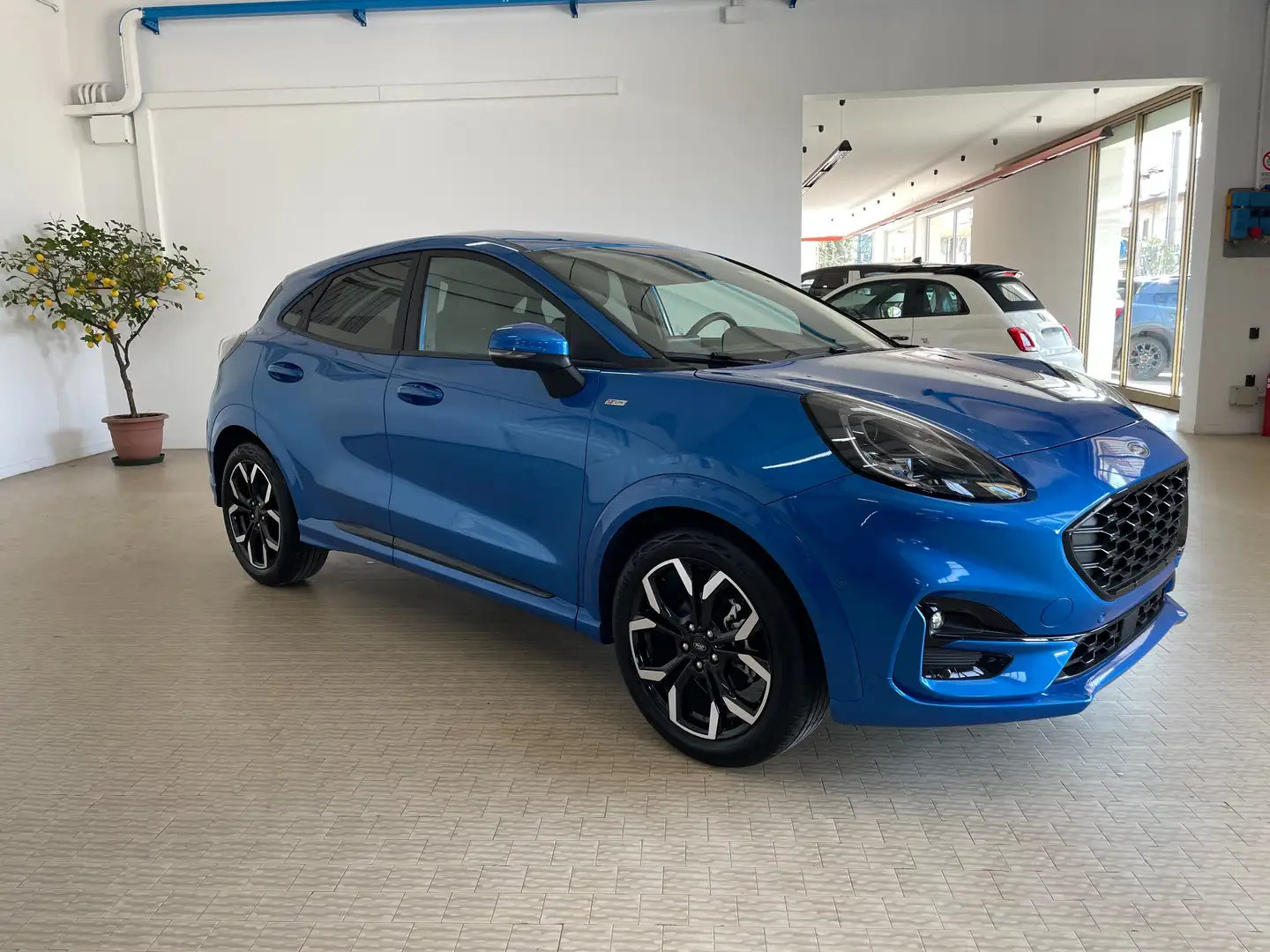 Ford Puma 1.0 ecoboost hybrid ST-Line X Parking Pack Blu/Azzurro - 2