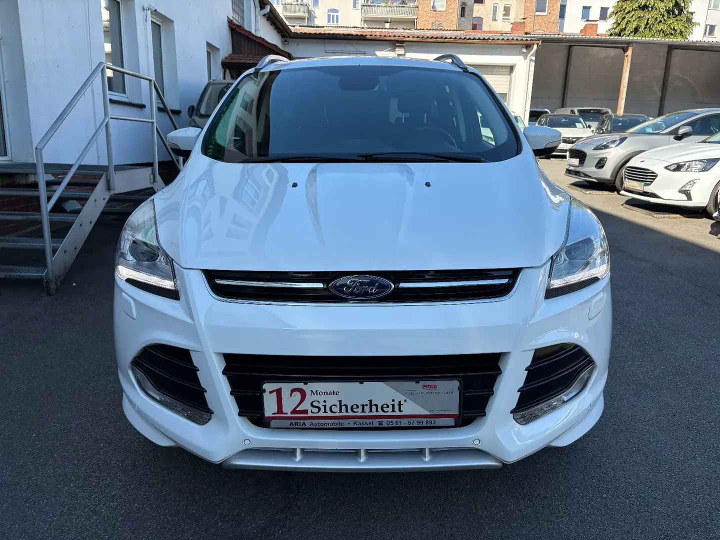 Ford Kuga 2.0 TDCi 4x4 Individual AHK KAM PANO XENON Blanc - 2