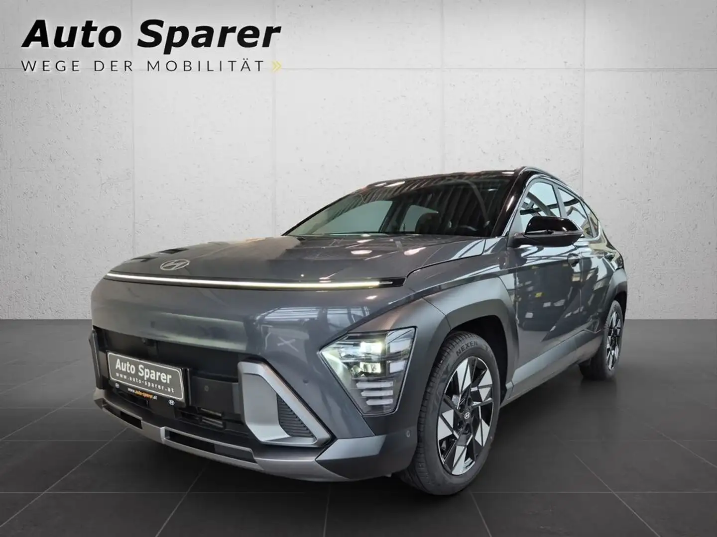 Hyundai KONA SX2 Prestige Line 1,6 T-GDi 4WD DCT - k3bp2-O Grau - 1