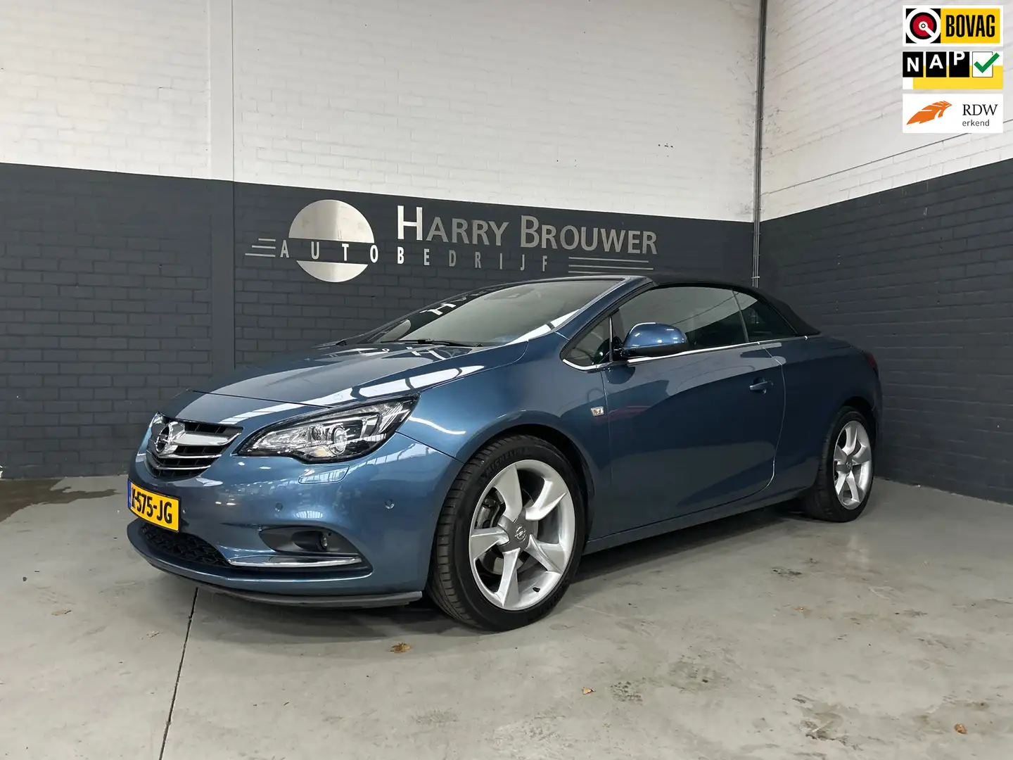 Opel Cascada Cosmo automaat. Zeer mooie complete auto. 5 op voo Kék - 1