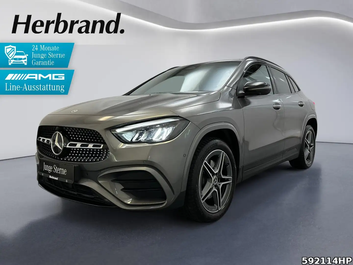 Mercedes-Benz GLA 250 e AMG  Night 360°Cam LED Distronic LHZ. Grau - 1