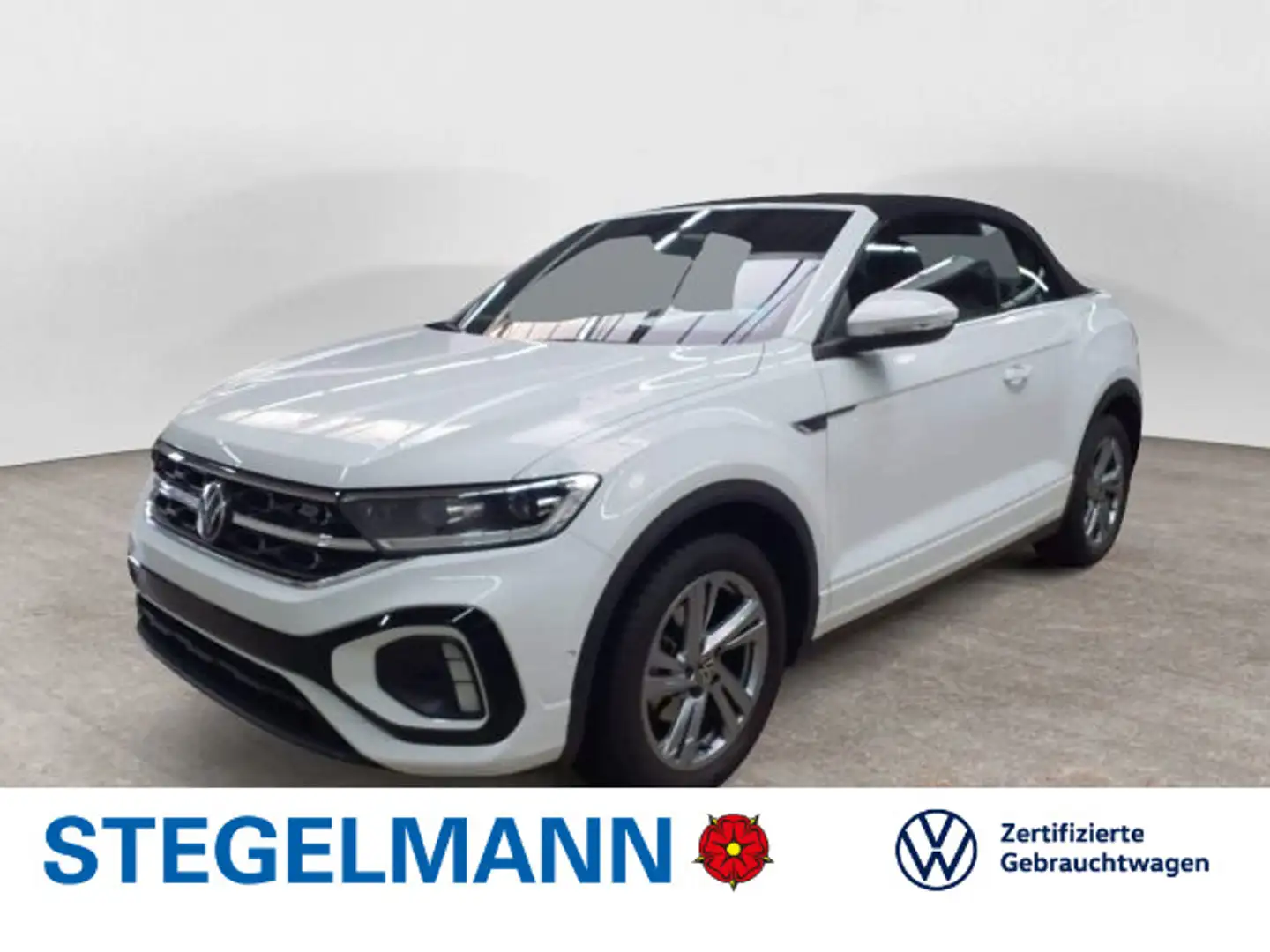 Volkswagen T-Roc 1.5 TSI DSG R-Line *AHK*LED*Navi Weiß - 1