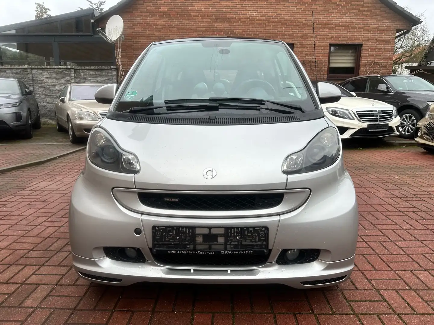 smart forTwo coupe BRABUS EXCLUSIVE LEDER+2.HD Silber - 2