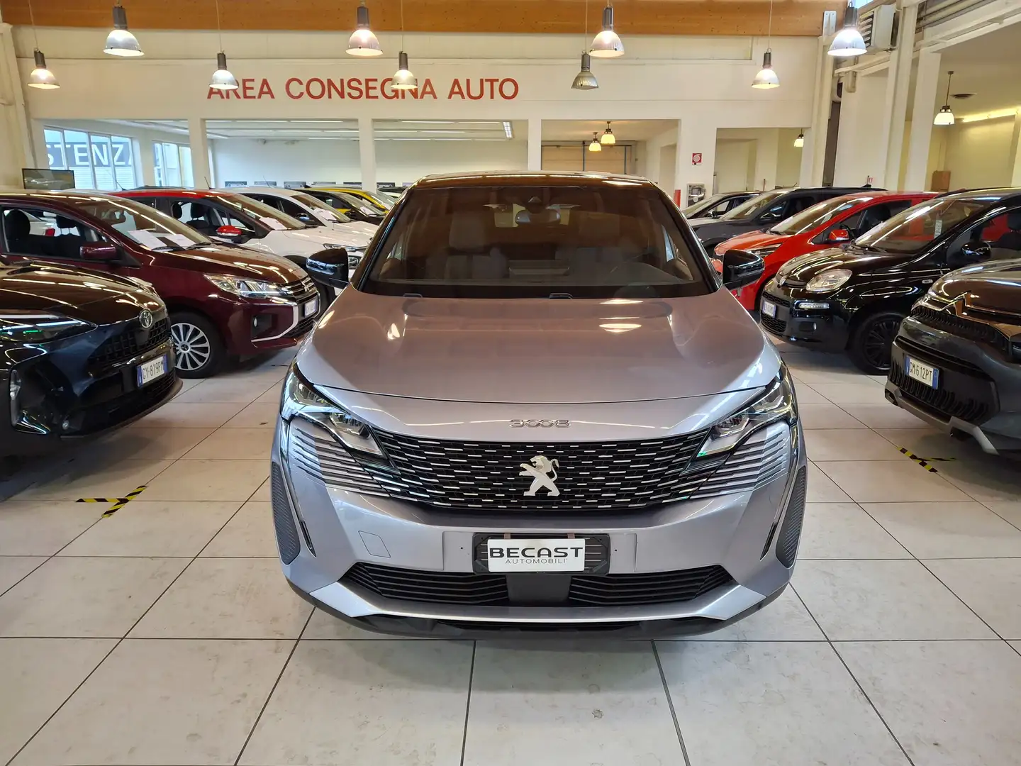 Peugeot 3008 Hybrid 136 e-DCS6 Allure Pack - PROMO K73 Argento - 2