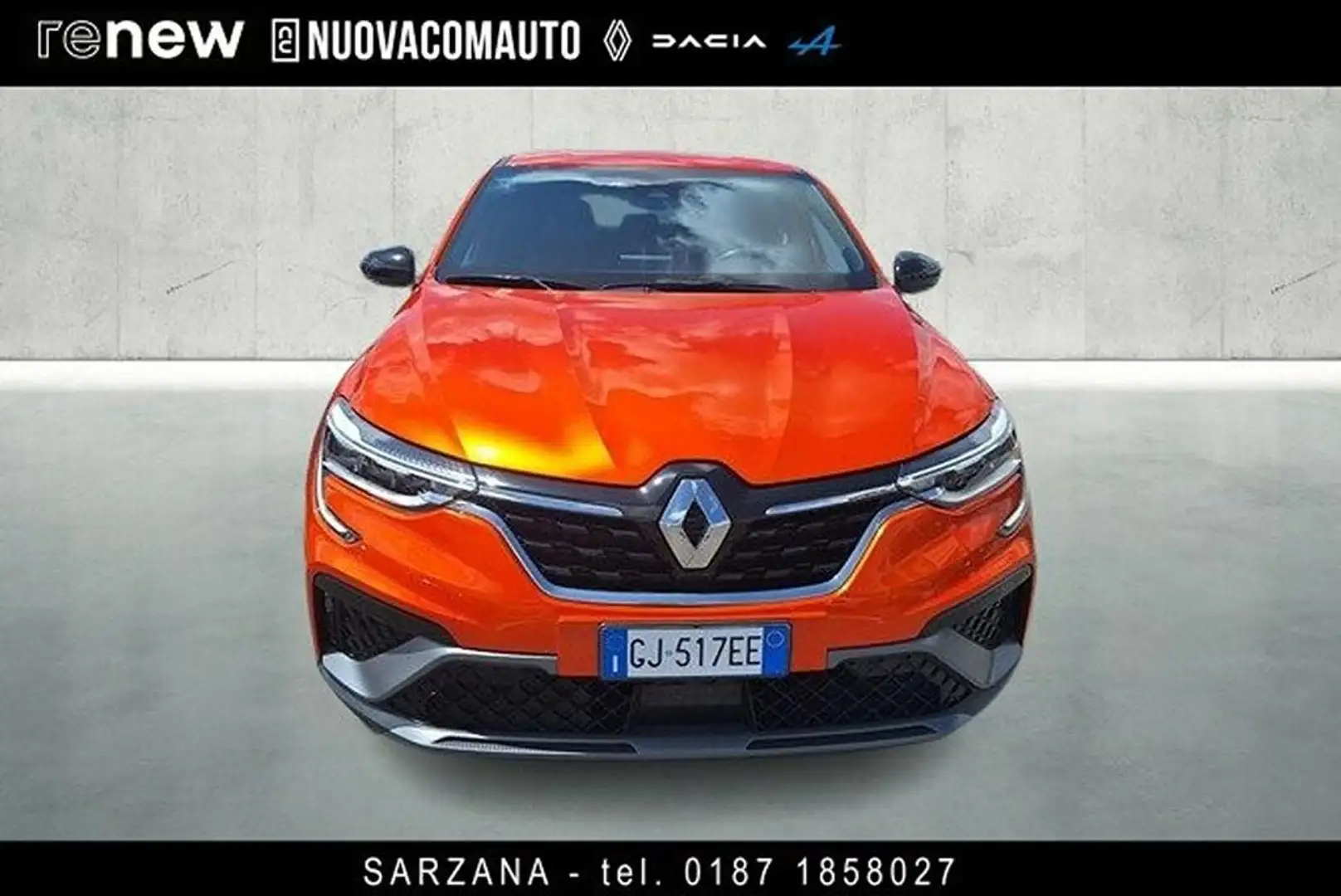 Renault Arkana 1.6 hybrid R.S. Line E-Tech 145cv Arancione - 2