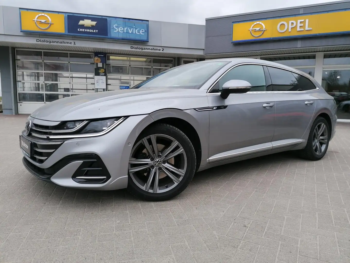 Volkswagen Arteon R-Line 2.0 TDI AT/AHK/LED/Navi/Shz/Kamera/Klimaaut Argent - 2