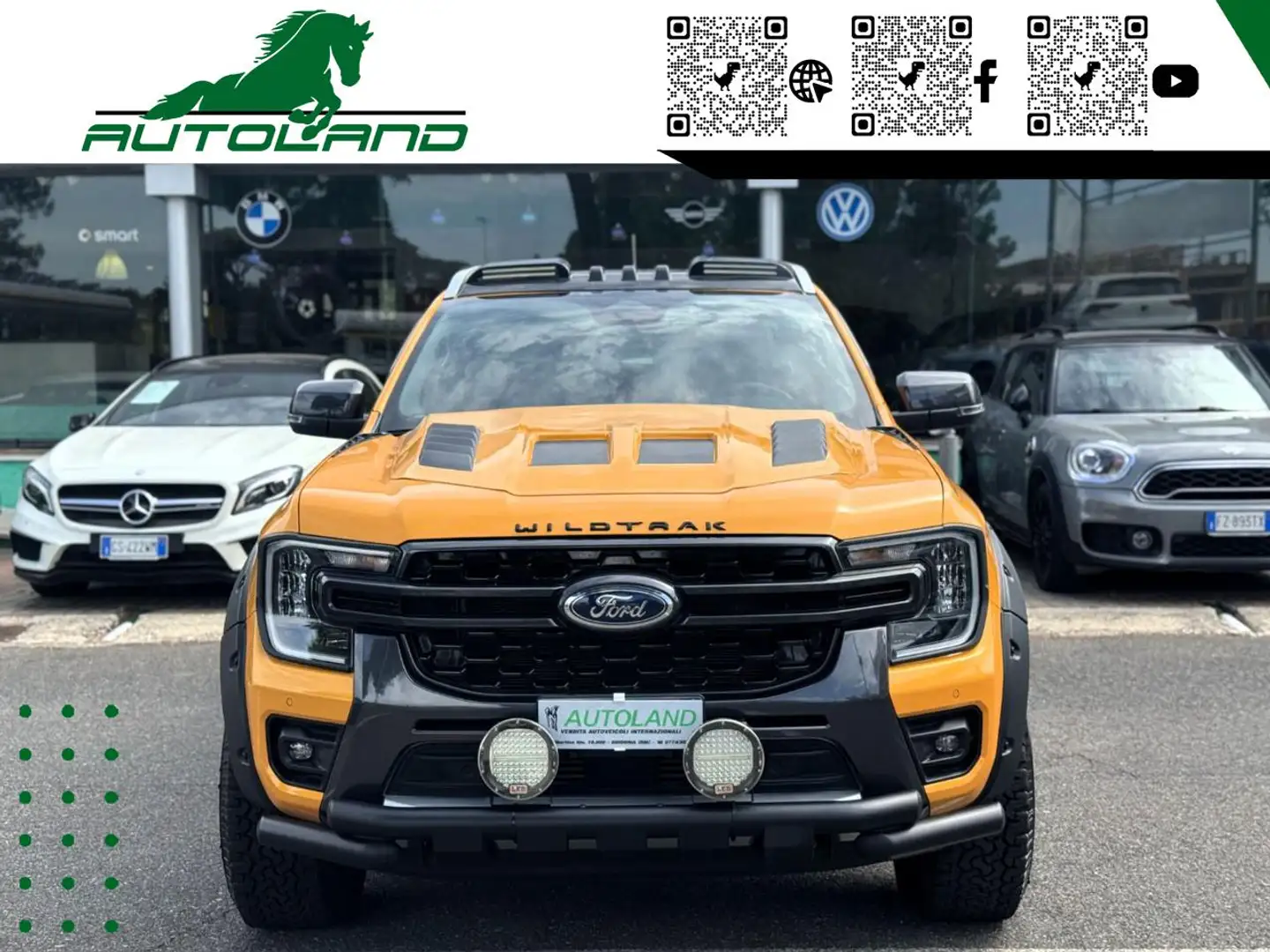 Ford Ranger 2.0 ECOBLUE aut. 205 CV DC Wildtrak X 5 posti Arancione - 2