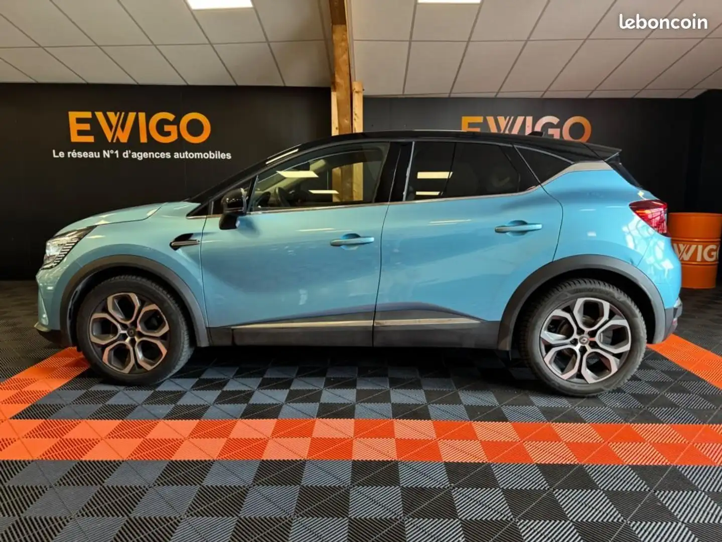 Renault Captur 1.3 TCE MICRO-HYBRID 140 INTENS BVA Blauw - 2