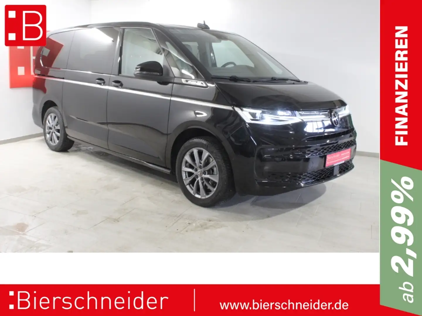 Volkswagen T7 Multivan 2.0 TSI DSG Style LU 18 AHK PANO H/K Schwarz - 1