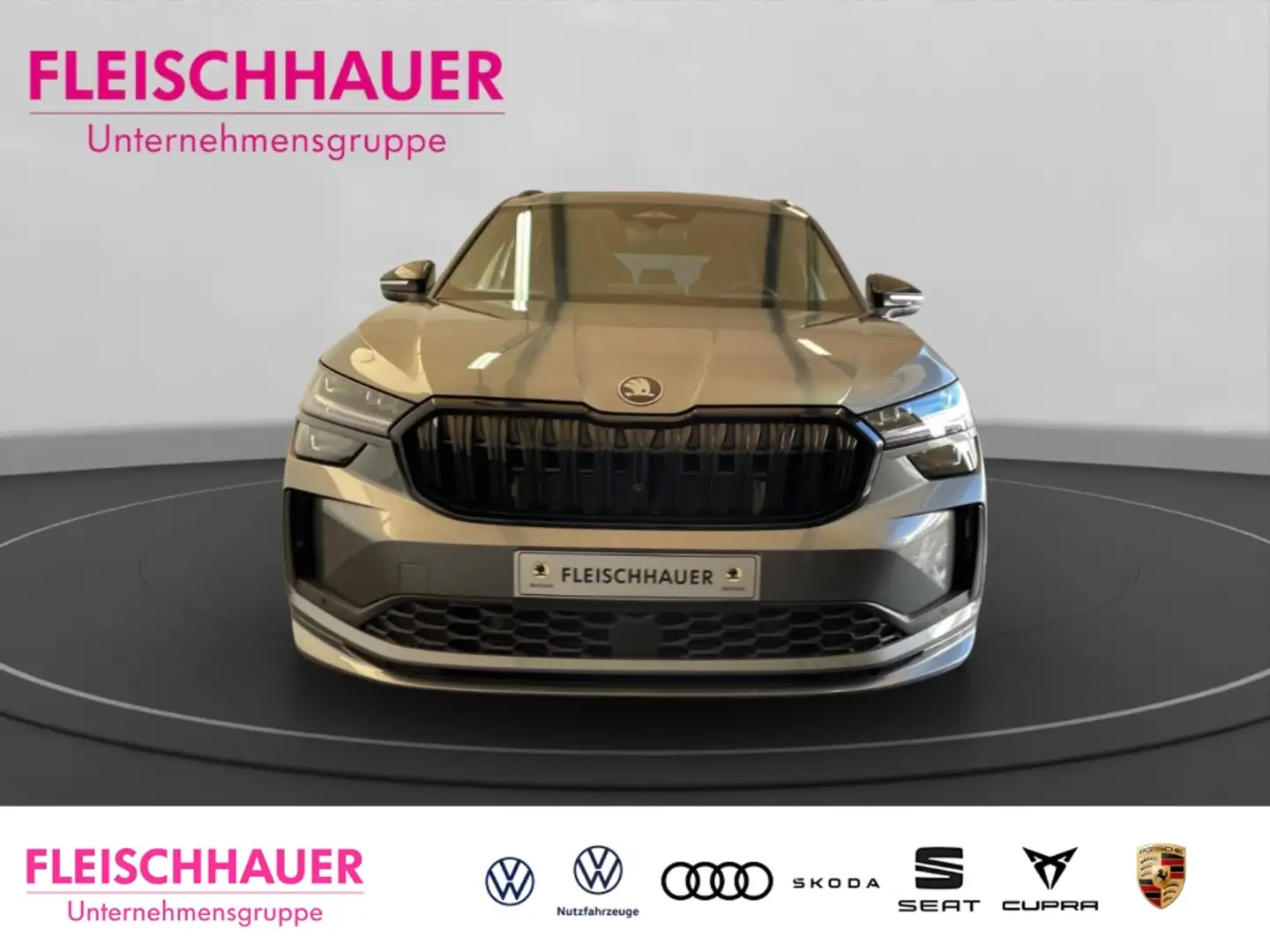 Skoda Kodiaq Sportline 2,0 TDI 110 HUD AHK Navi 360* Grau - 2