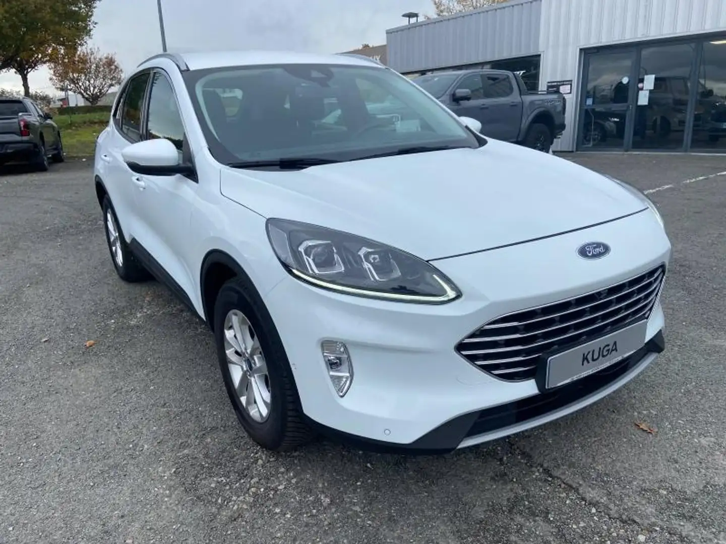 Ford Kuga 2.5 Duratec 190ch FHEV E85 Titanium BVA Wit - 2