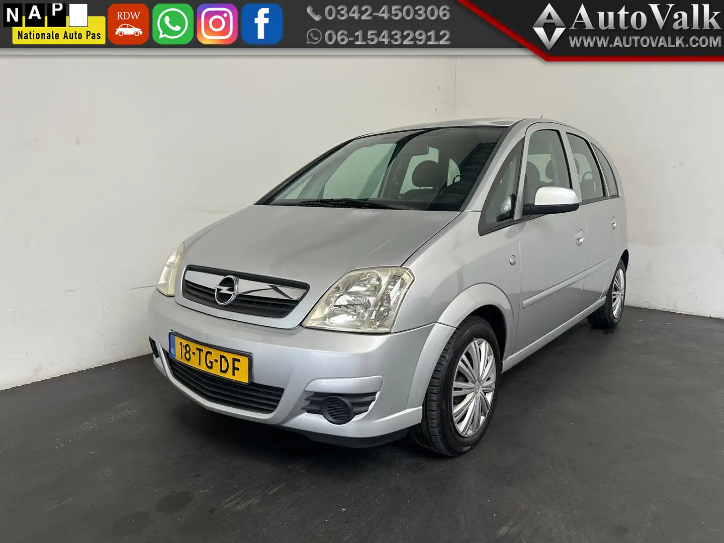 Opel Meriva 1.6-16V Enjoy. APK 03-2027! Gris - 1