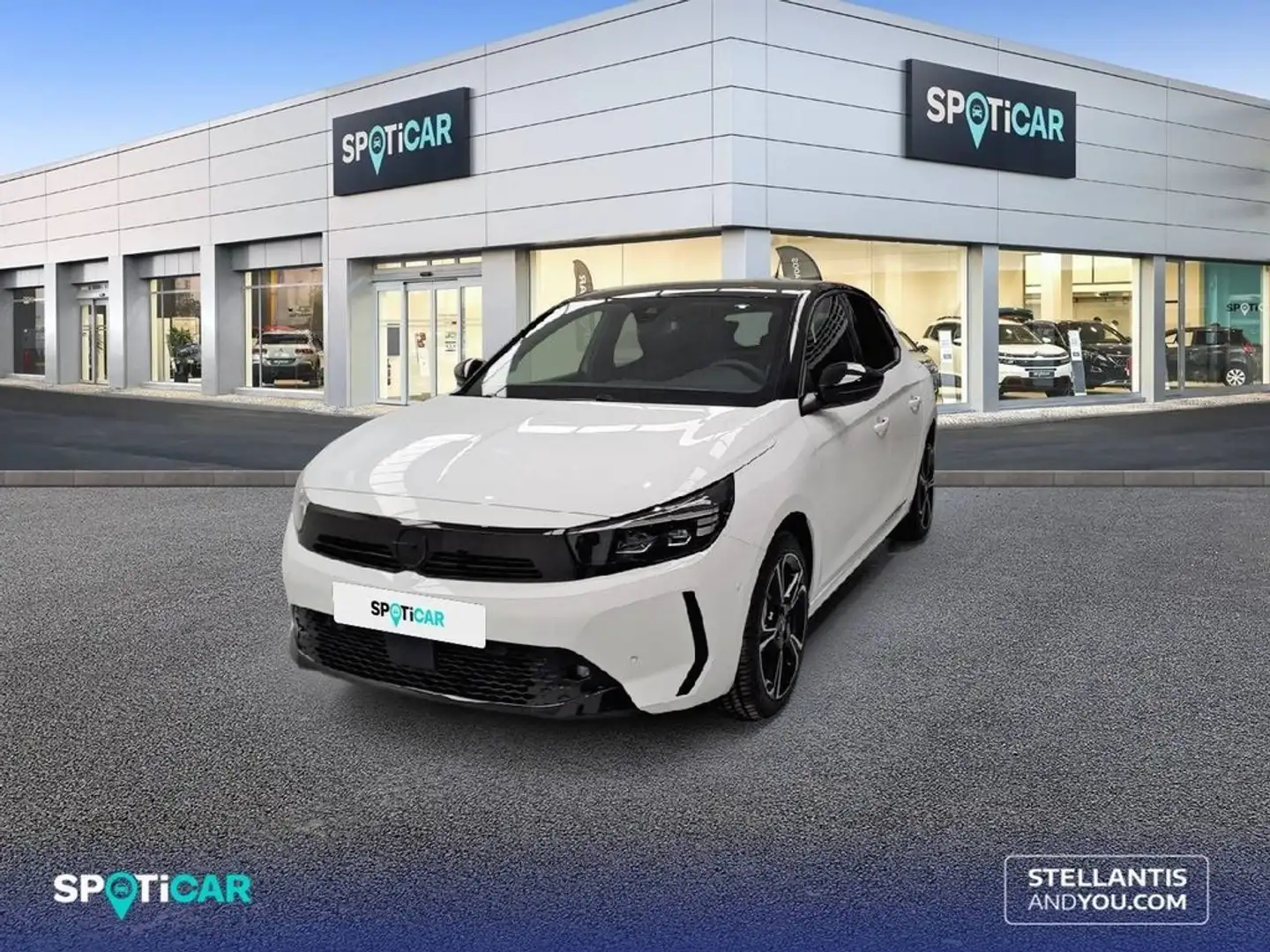 Opel Corsa 1.2T XHL Hybrid 74kW  eDCT YES Blanc - 1