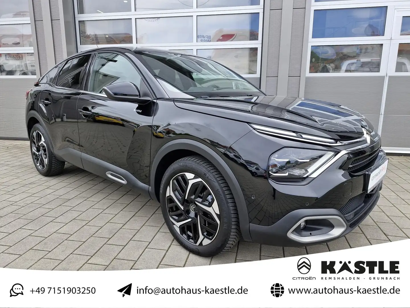 Citroen C4 Shine PT 130 EAT8 Massage*HUD*SHZ*Kamera*ACC*NAVI* Schwarz - 1