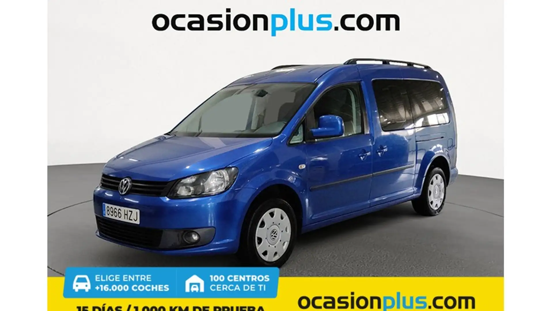 Volkswagen Caddy Maxi 1.6TDI BMT Trendline 7pl. 102 Bleu - 1