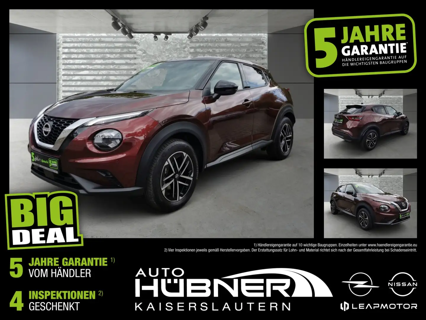 Nissan Juke N-Connecta Kamera|SHZ|LHZ|LED|Klima|PDC Rot - 1