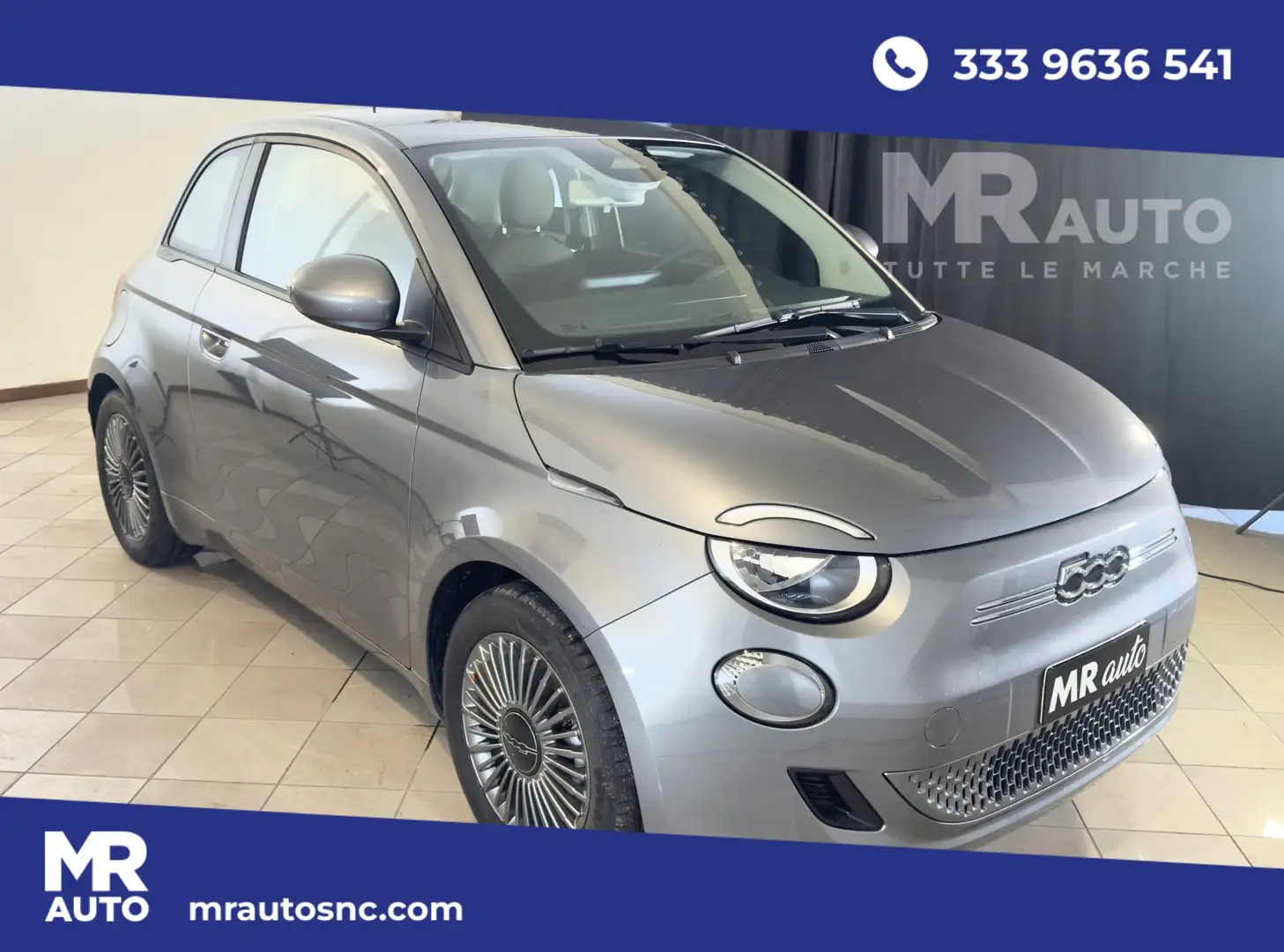Fiat 500e 42 kWh Icon + Grau - 1