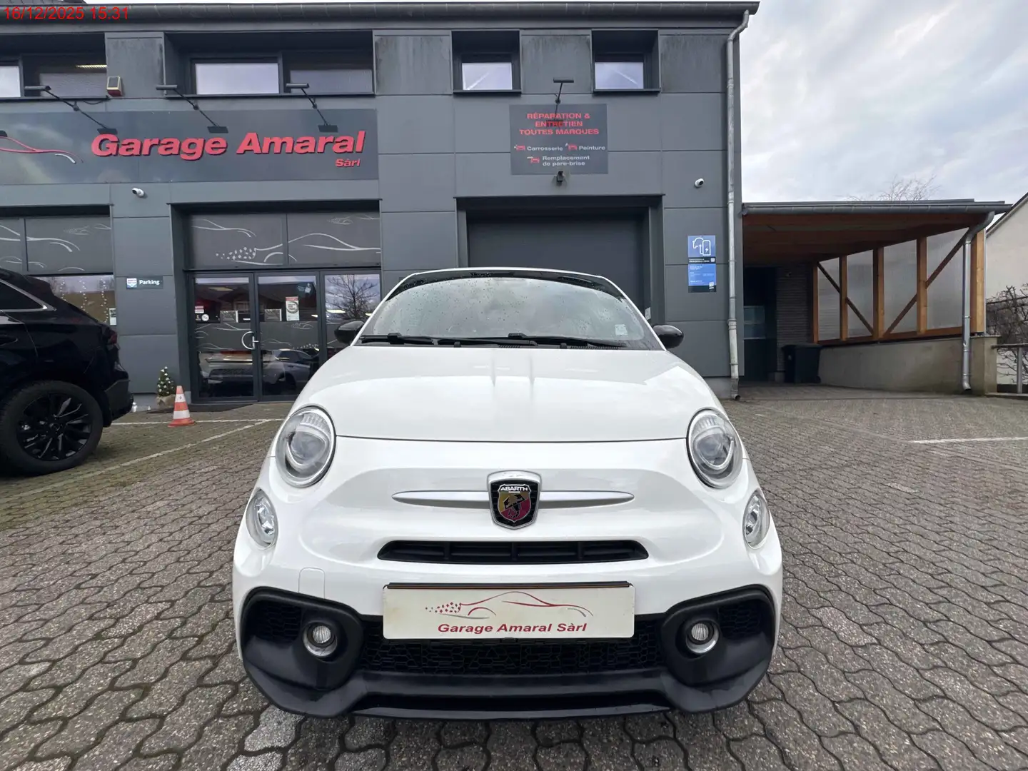 Abarth 595 Weiß - 2