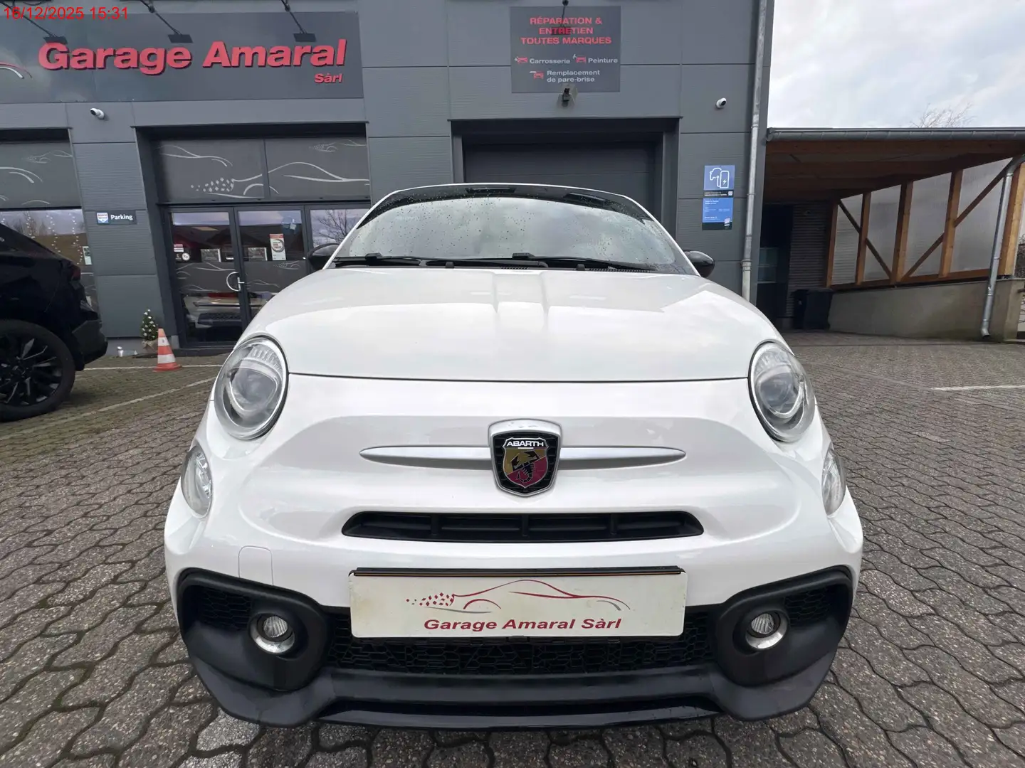 Abarth 595 Weiß - 1