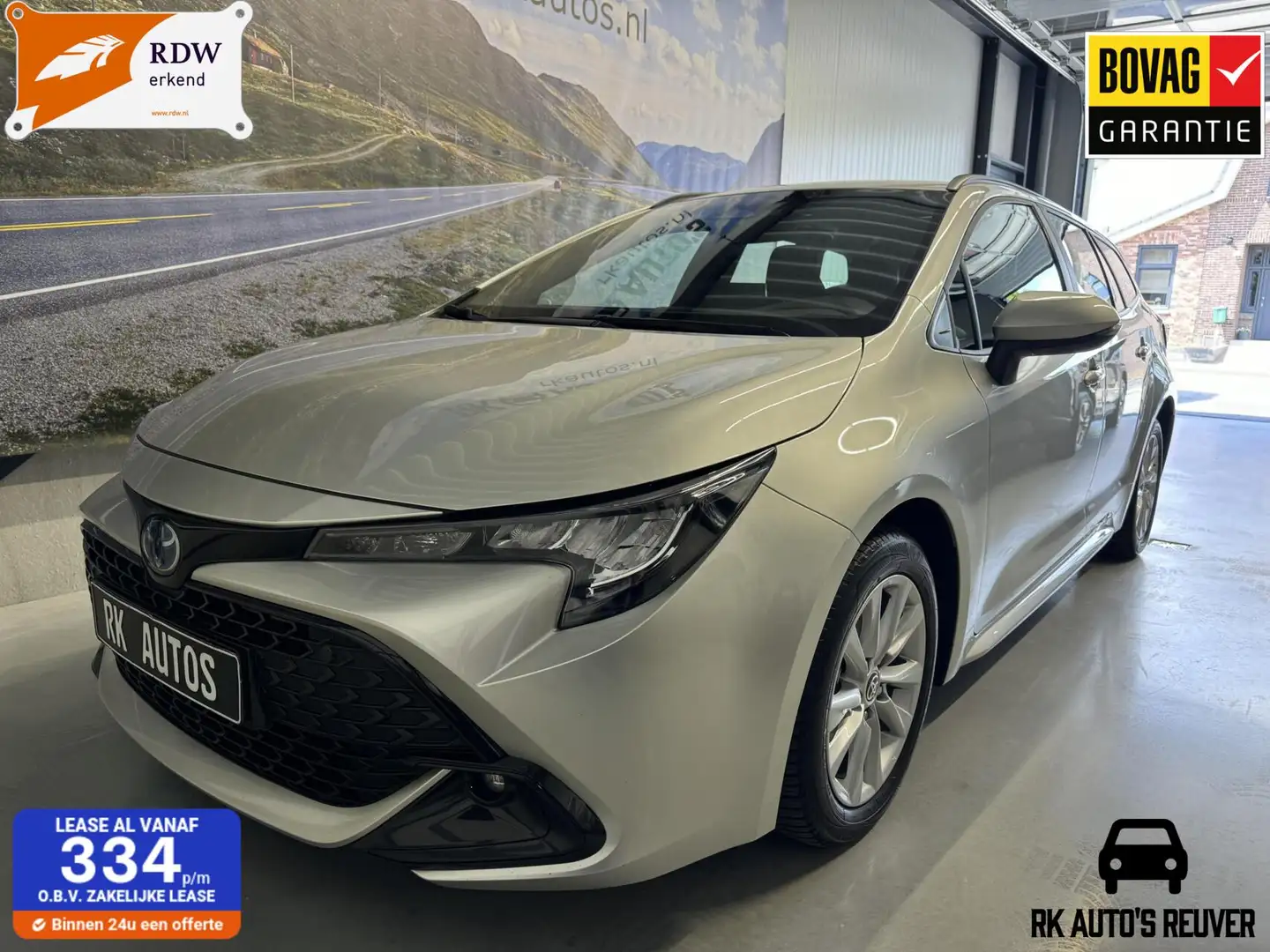 Toyota Corolla Touring Sports Hybrid 140 Business Gris - 1