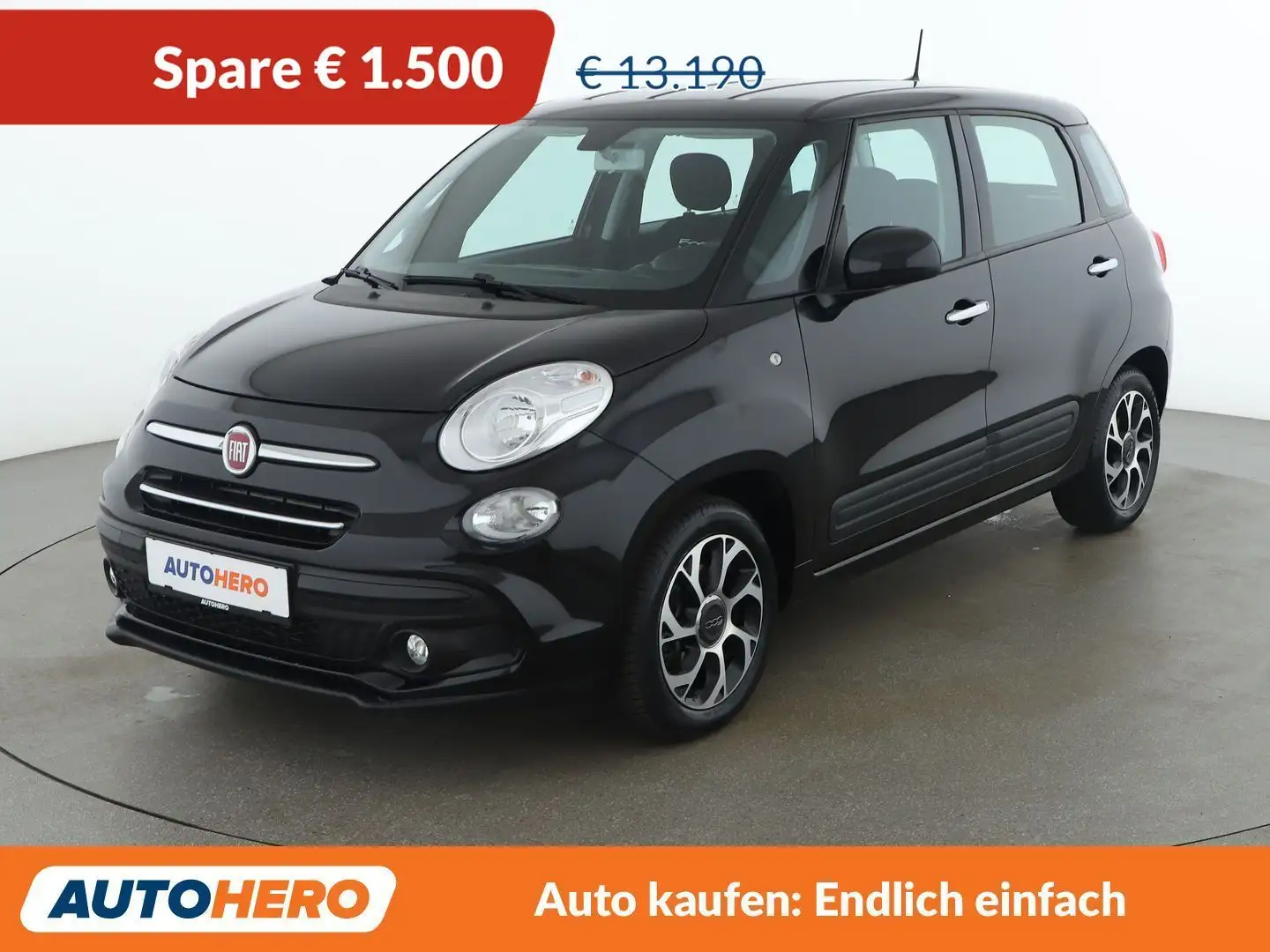 Fiat 500L 1.4 Mirror Schwarz - 1