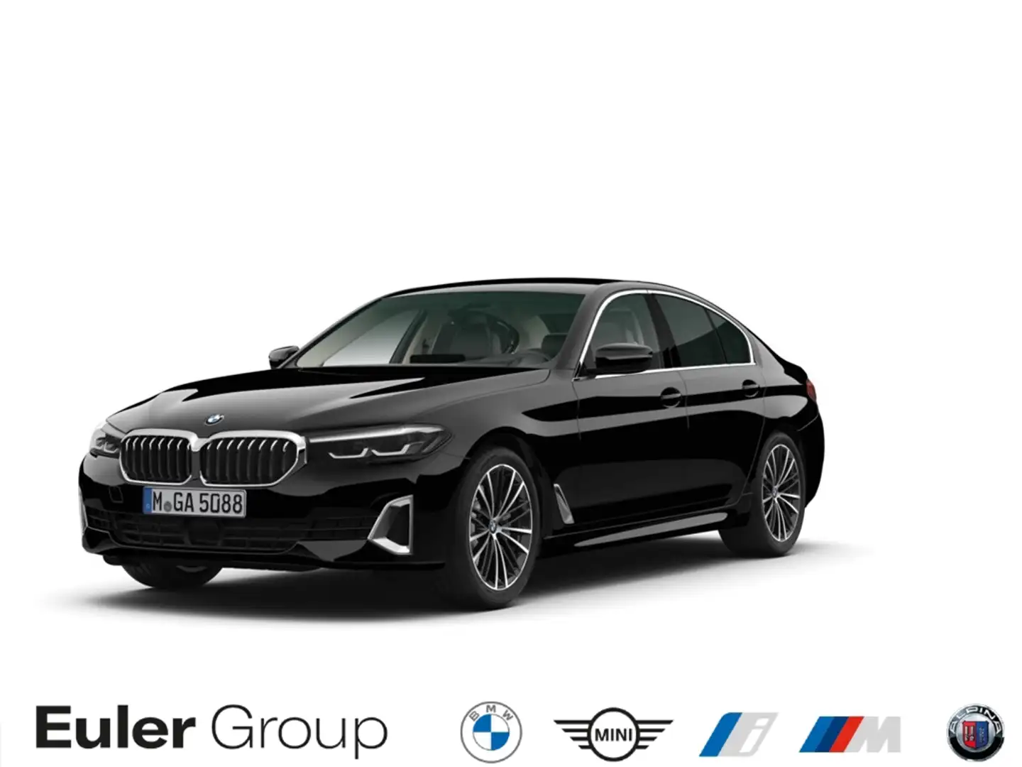 BMW 530 dxDrive Luxury KomfSi StandHzg AHK TV HUD HiFi ACC Schwarz - 1