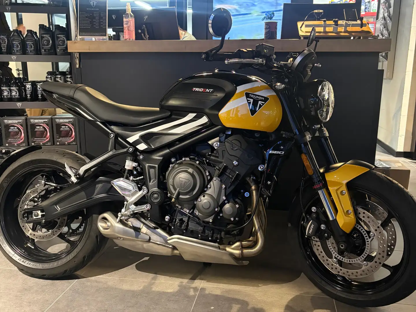 Triumph Trident 660 2025 Jaune - 1