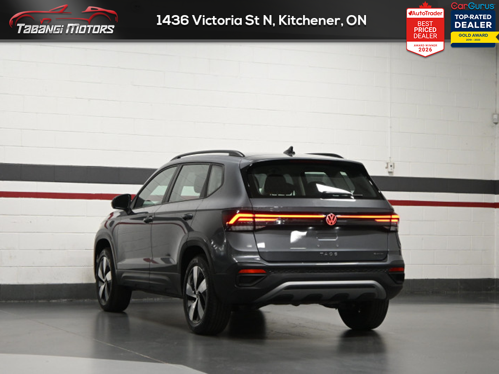 2026 Volkswagen Taos Trendline No Accident Heated Seats Carplay Blind