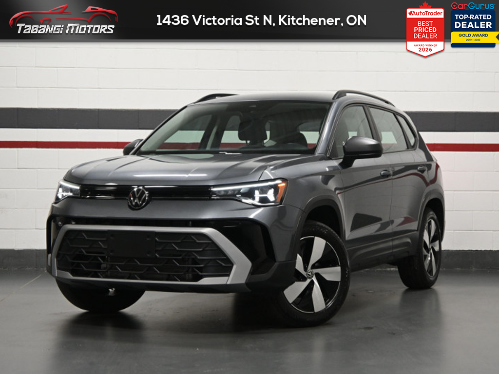 2026 Volkswagen Taos Trendline   No Accident Heated Seats Carplay Blind