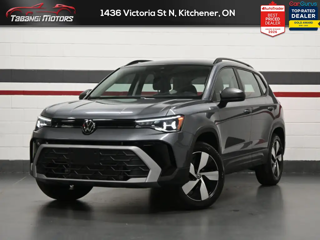 2026 Volkswagen Taos Trendline No Accident Heated Seats Carplay Blind