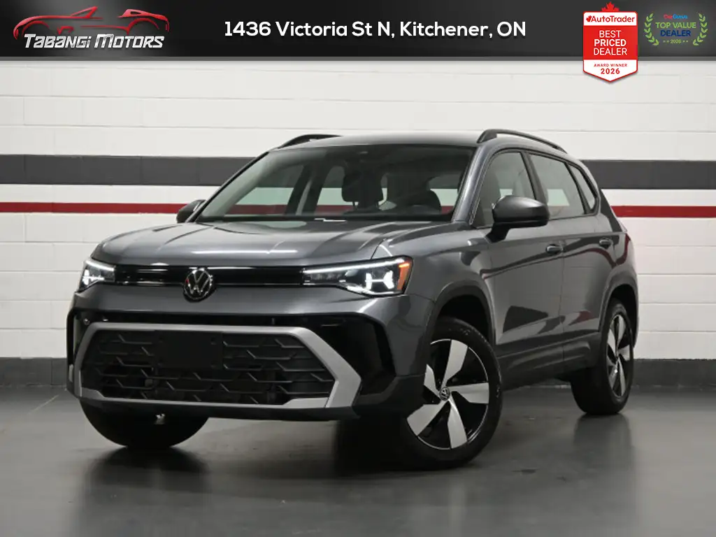 2026 Volkswagen Taos Trendline No Accident Heated Seats Carplay Blind