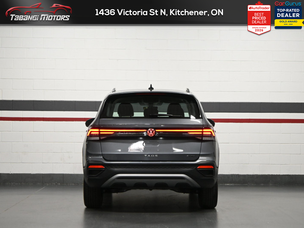 2026 Volkswagen Taos Trendline No Accident Heated Seats Carplay Blind