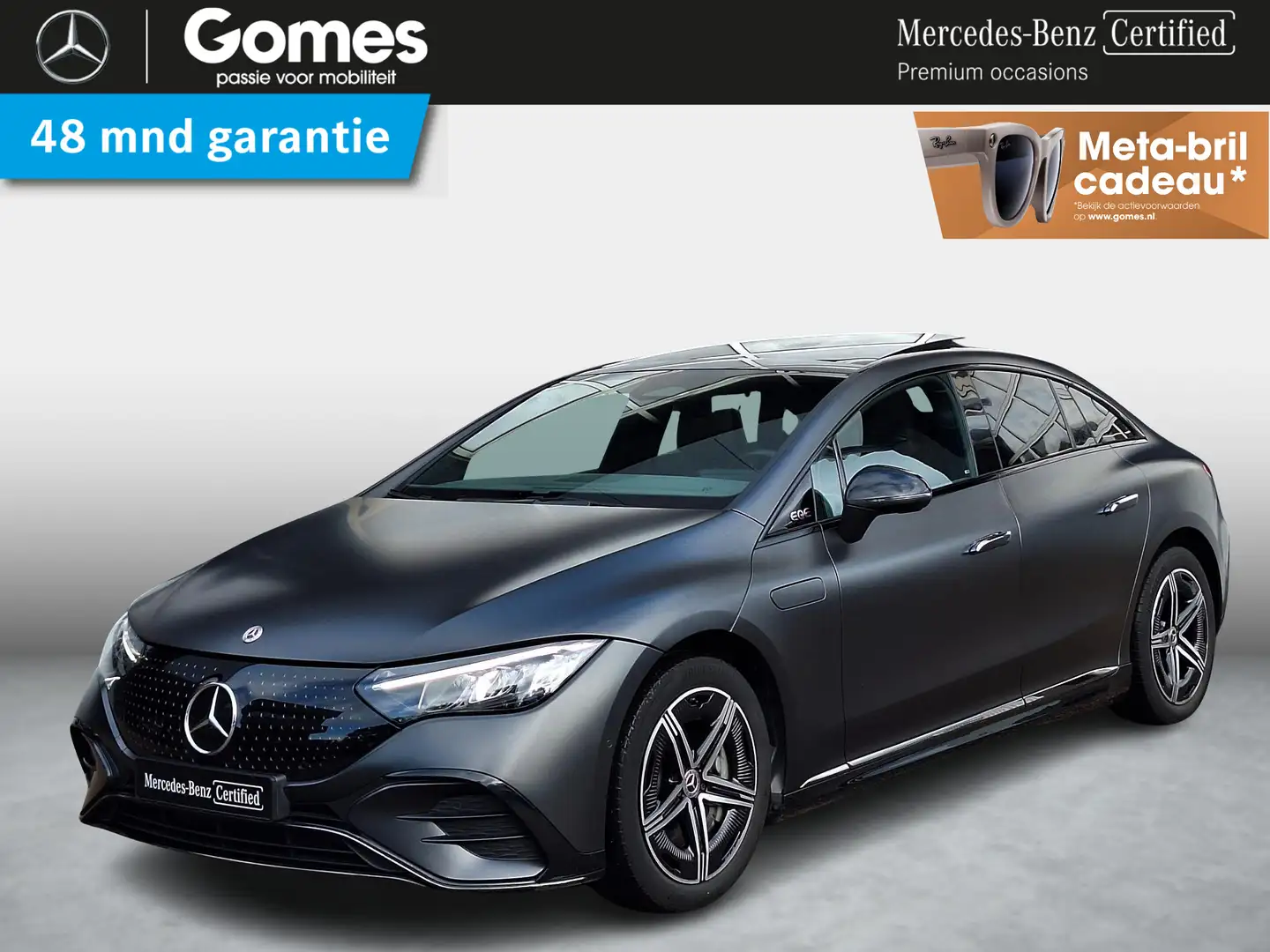 Mercedes-Benz EQE 350 350+ AMG Line 91 kWh | Panoramadak | Night pakket Gris - 1