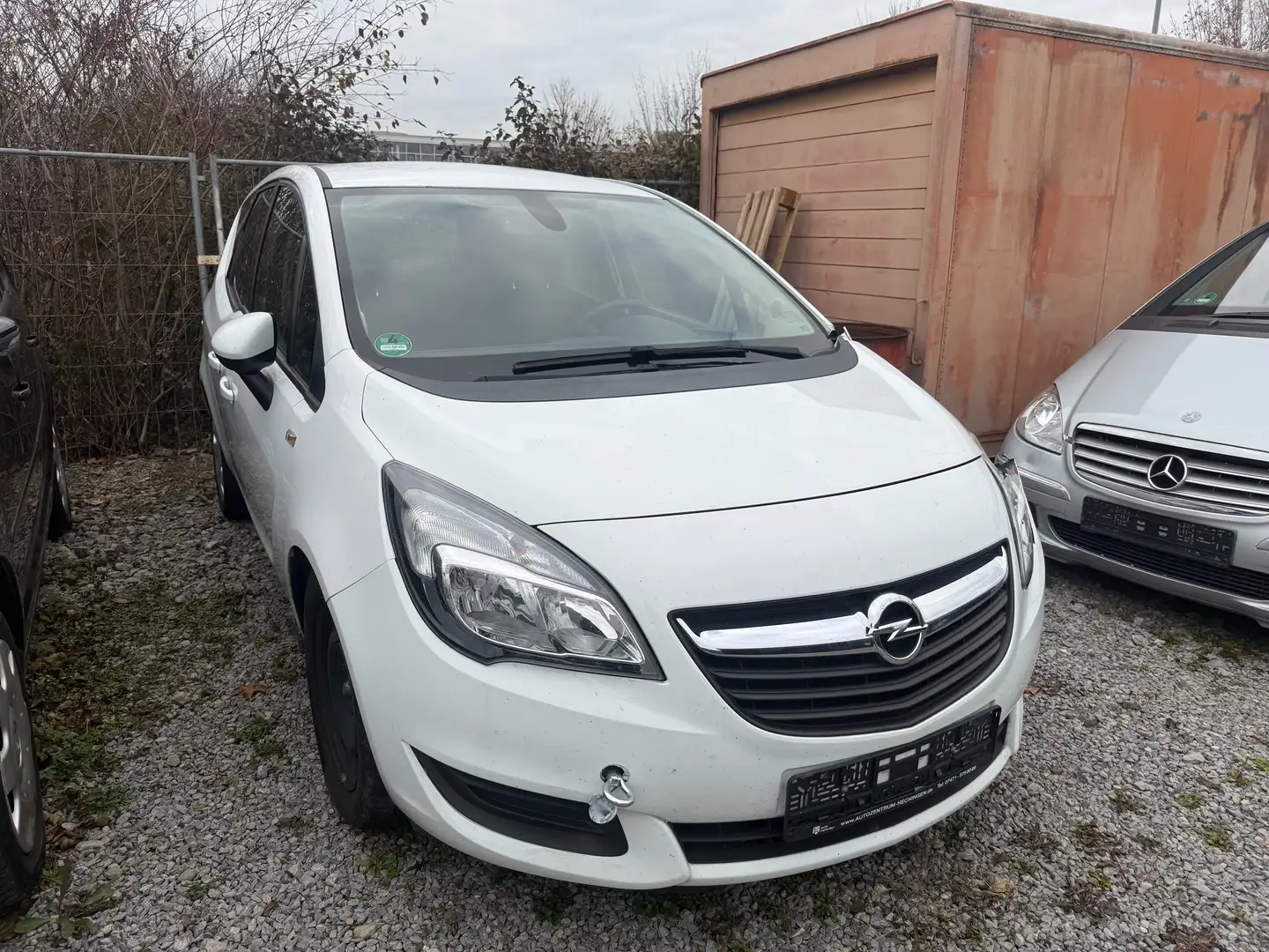 Opel Meriva Edition - KLIMAAUT. - EURO 6 - UNFALL FAHRZEUG - Blanco - 1