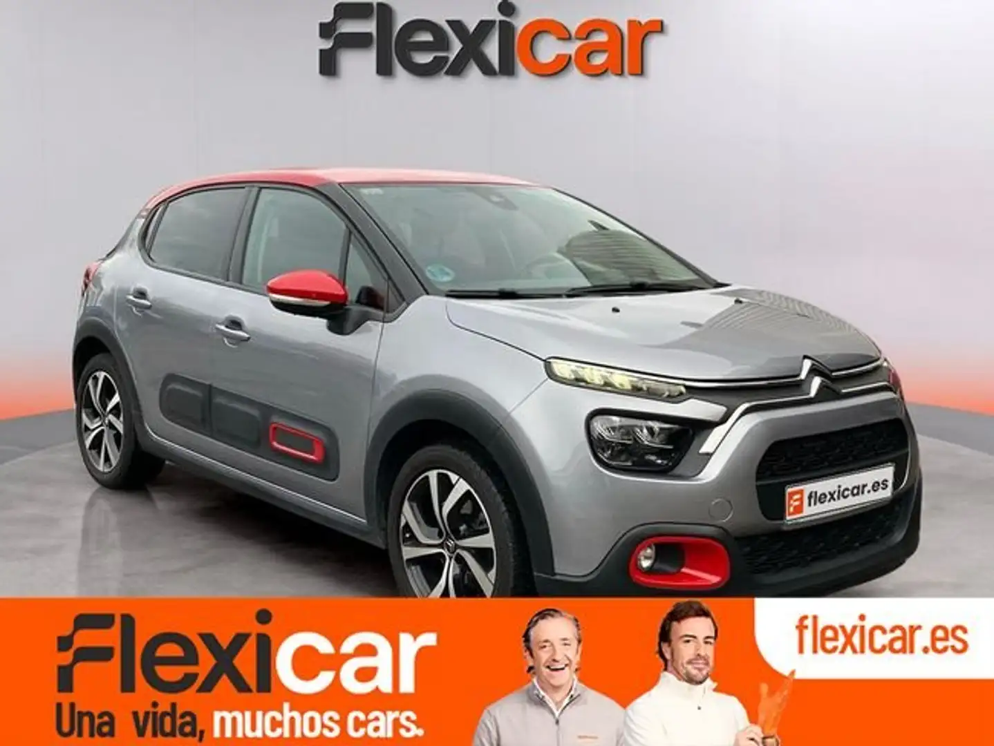Citroen C3 1.2 PureTech S&S Feel 110 Gris - 1