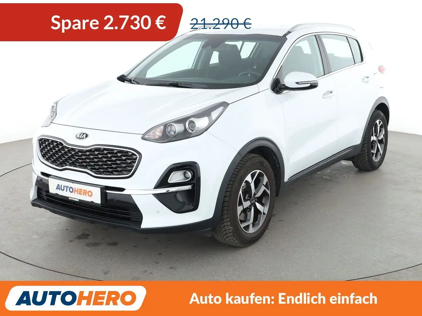 Kia Sportage 1.6 TGDI Vision 2WD Aut.*NAVI*CAM*SHZ*LHZ*TEMPO* Weiß - 1