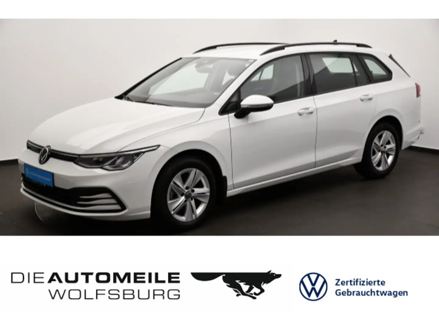Volkswagen Golf 8 VIII Variant 1.5 eTSI DSG Life SHZ/LED/PD Weiß - 1