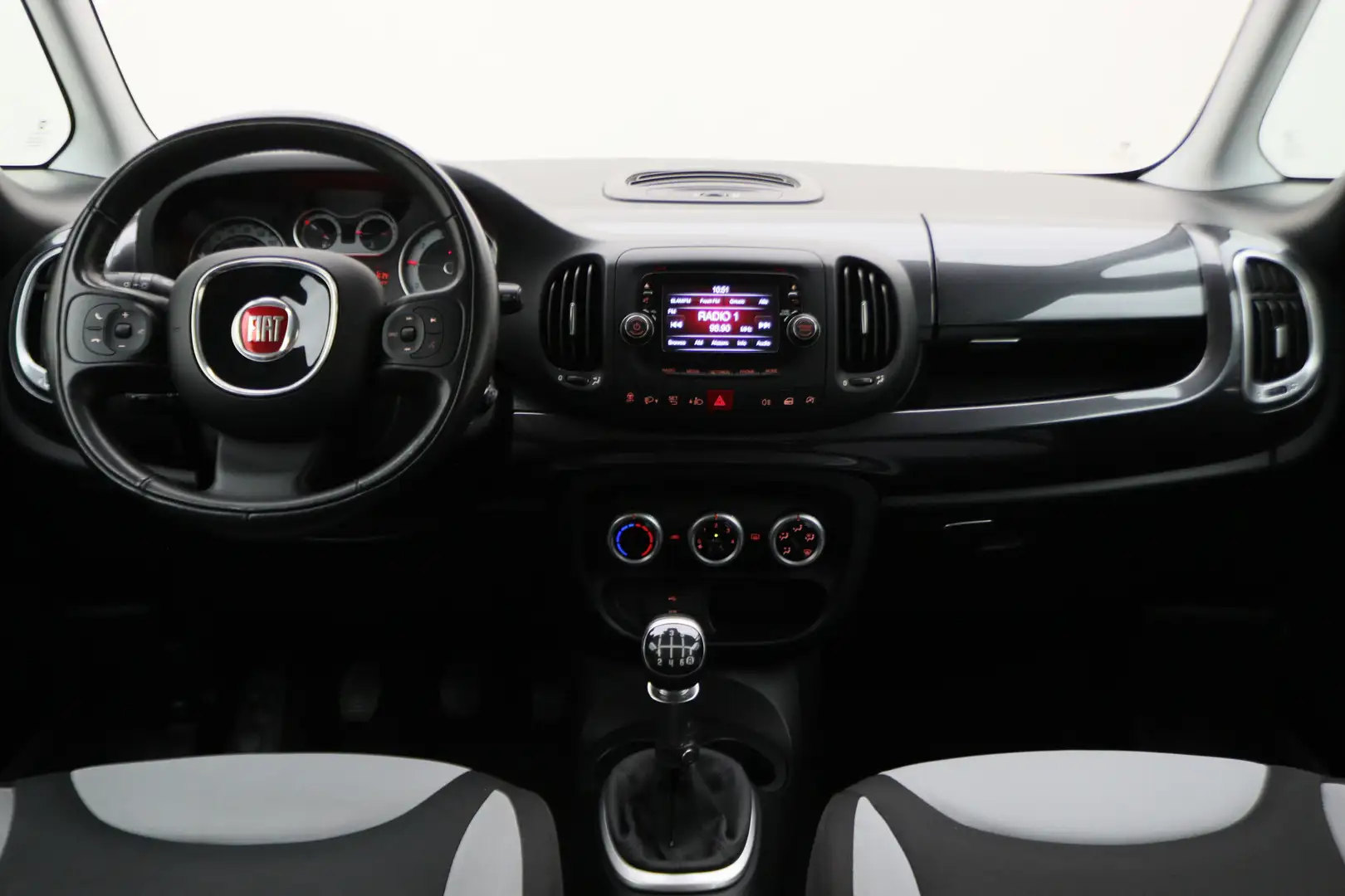 Fiat 500L 0.9 TwinAir Easy Eco Cruise, Airco, Bluetooth, Ele Grau - 2