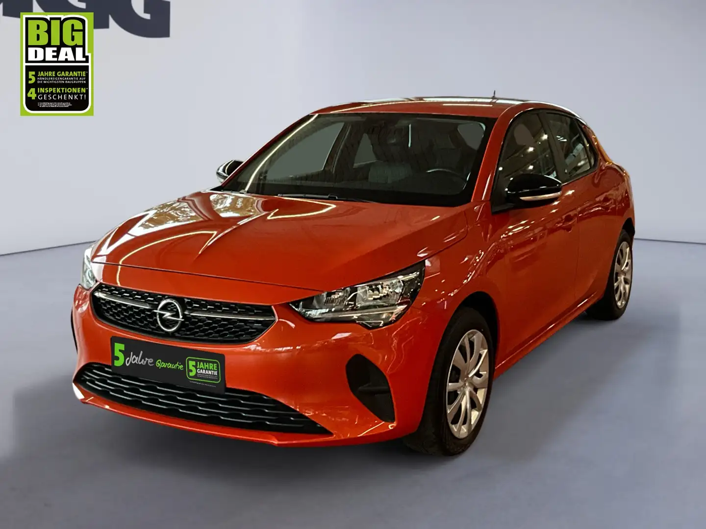 Opel Corsa F e Edition KlimaA PDC SHZ W-Pumpe Orange - 2