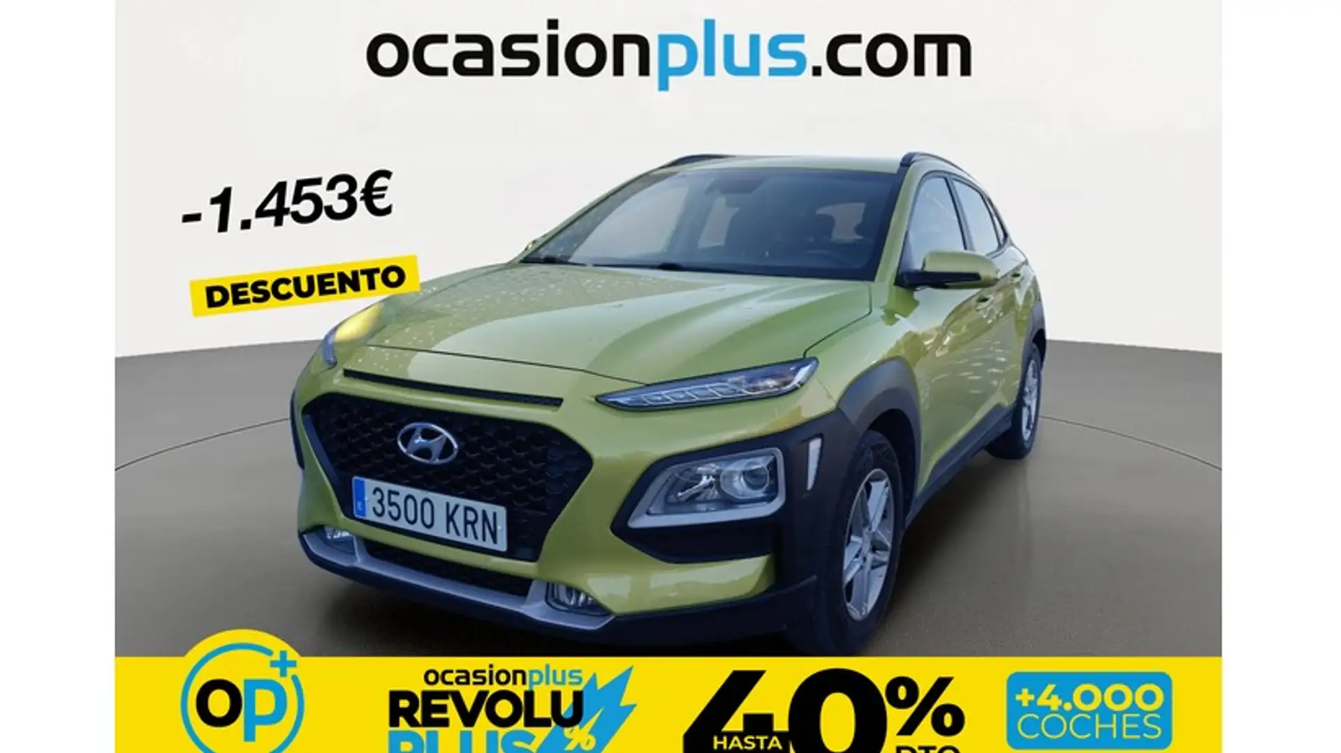 Hyundai KONA 1.6 CRDI Klass 4x2 115 Gelb - 1