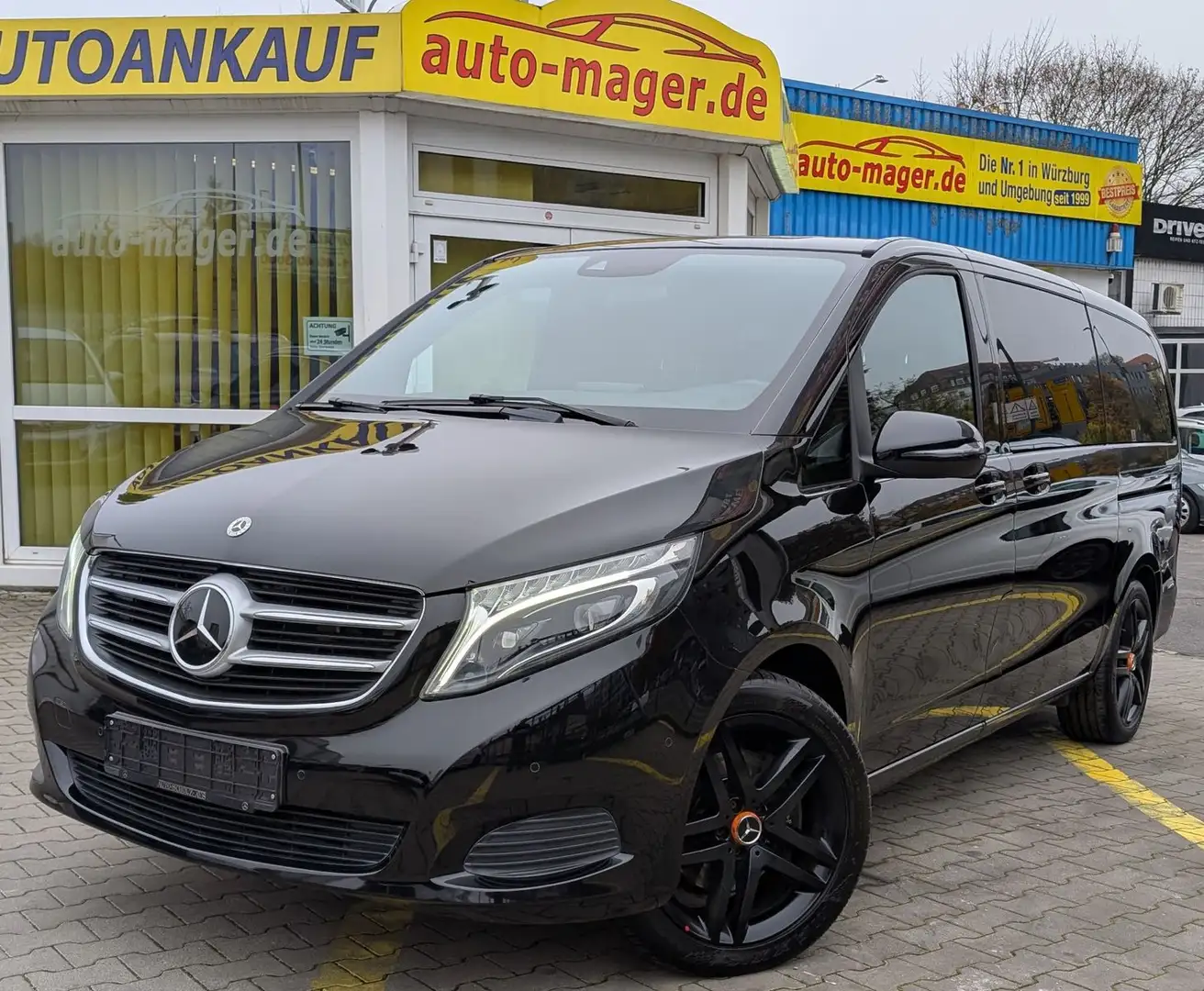 Mercedes-Benz V 220 V250d Score 4MATIC Lang*8Si*Dis+*LED*AHK*SH*RKam Schwarz - 1