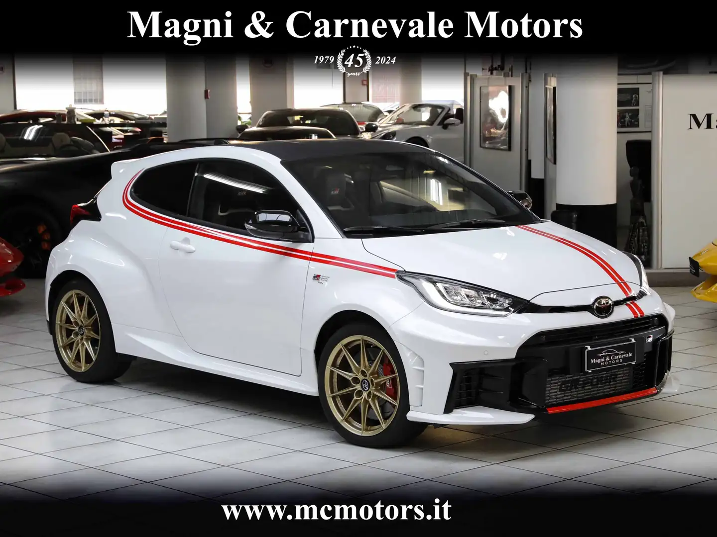 Toyota Yaris GR CIRCUIT "TGR ITALY" 1 OF 51 LIMITED EDITION Bianco - 1