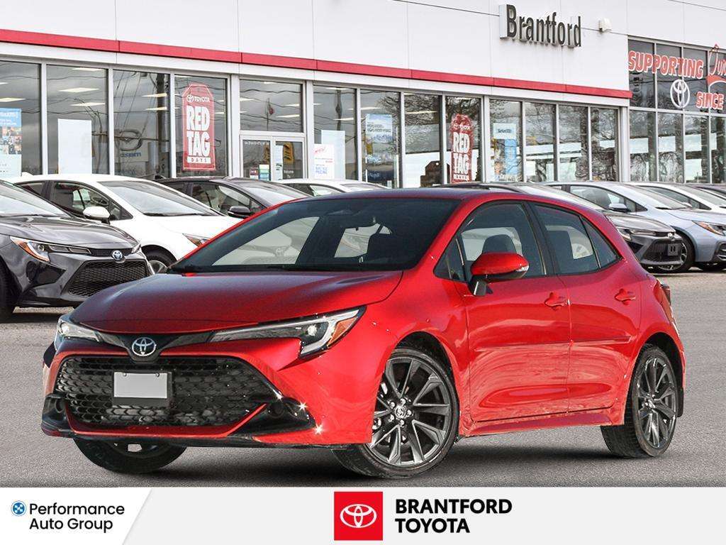 Red 2026 Toyota Corolla Hatchback Automatic