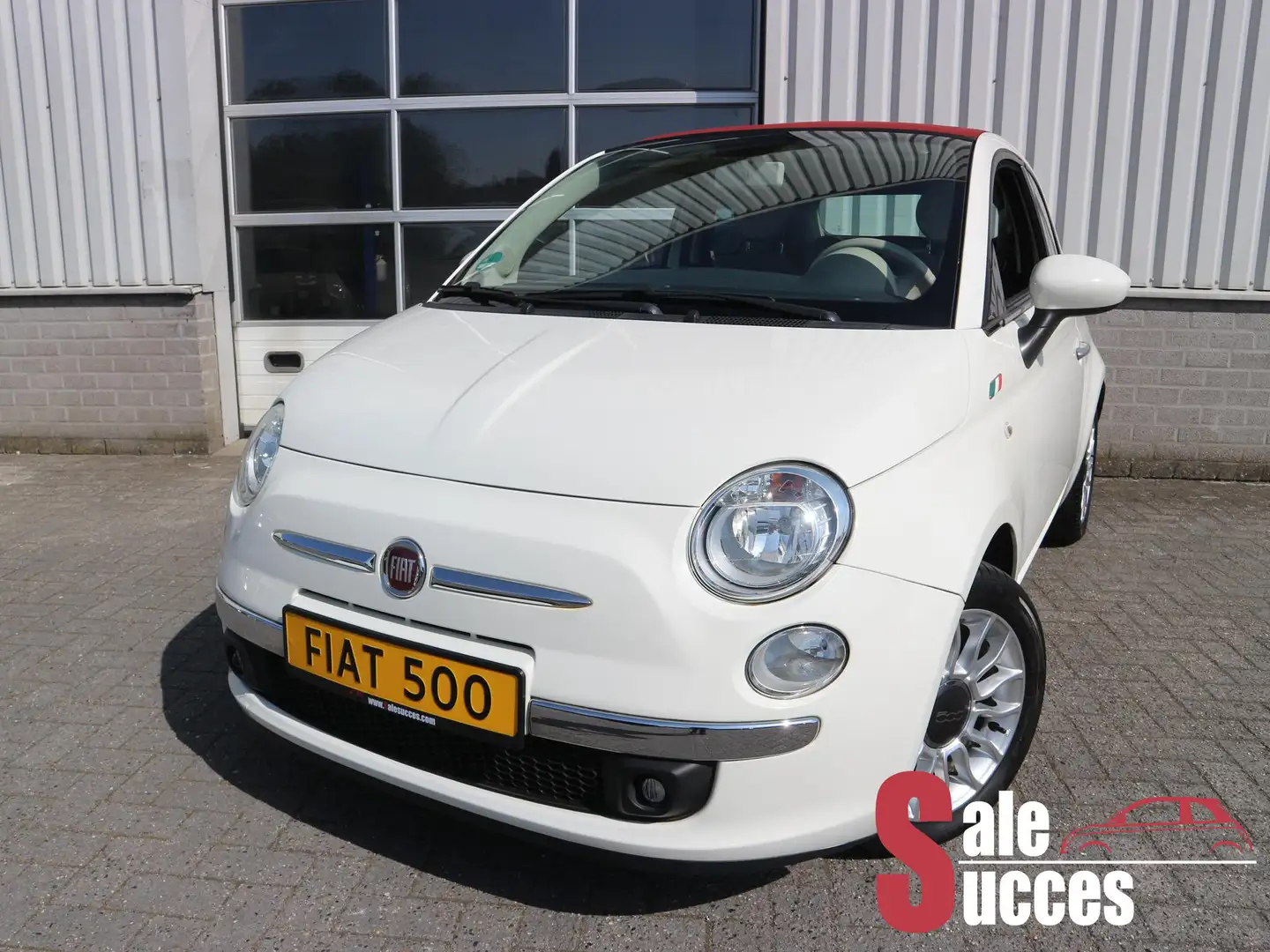 Fiat 500C 0.9 TwinAir Lounge Wit - 1