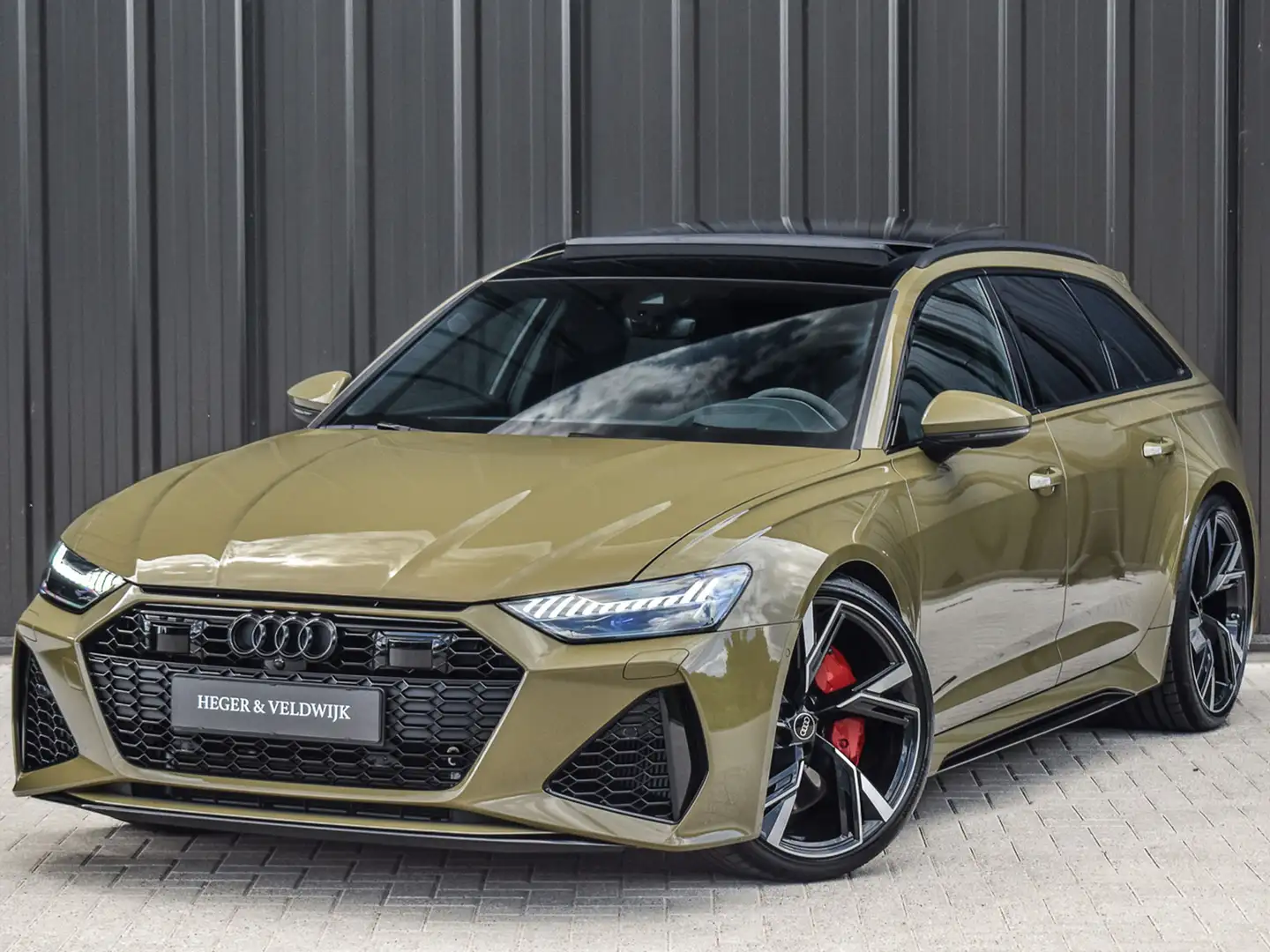 Audi RS6 A6 Avant TFSI QUATTRO | DYNAMIC PACK | B&O SOUND | Groen - 2