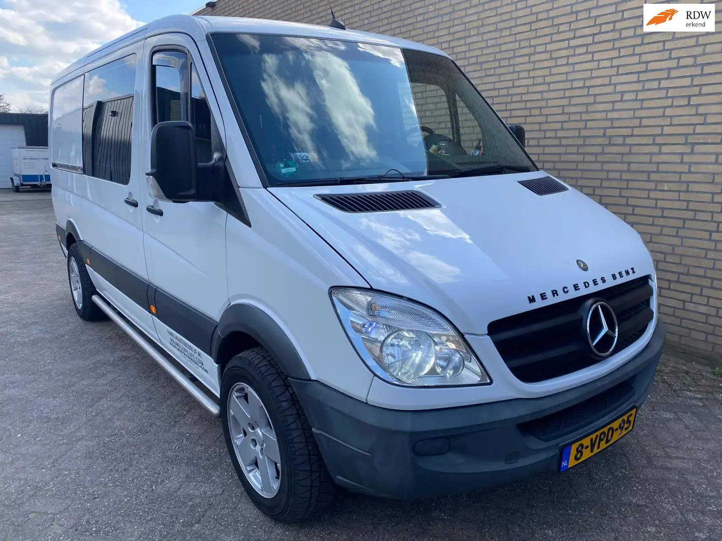 Mercedes-Benz Sprinter 213 2.2 CDI 366 DC 6zits euro 5 Blanc - 1